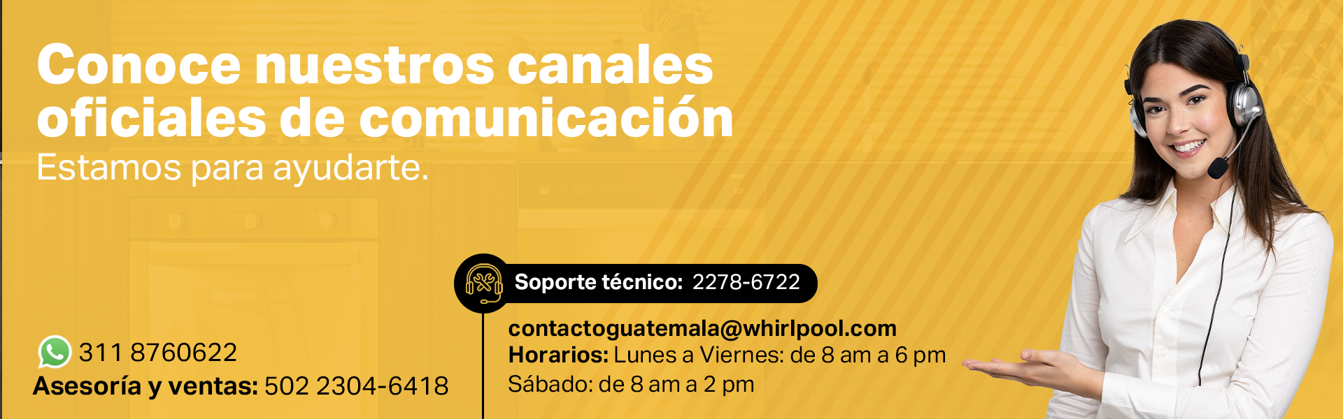 Soporte técnico Whirlpool